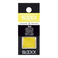 BLOCKX Watercolour Half Pan S3 314 Lemon Yellow